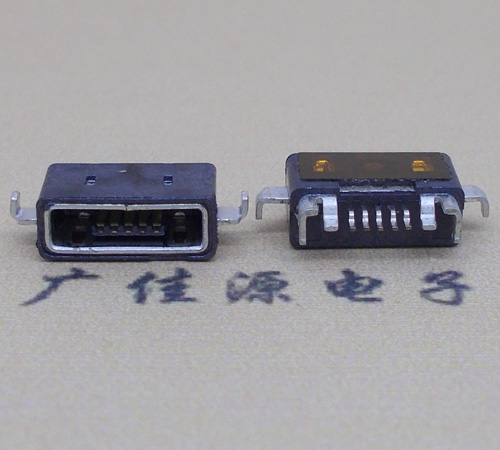 泸州MICRO USB防水AB型口母头3D图纸封装