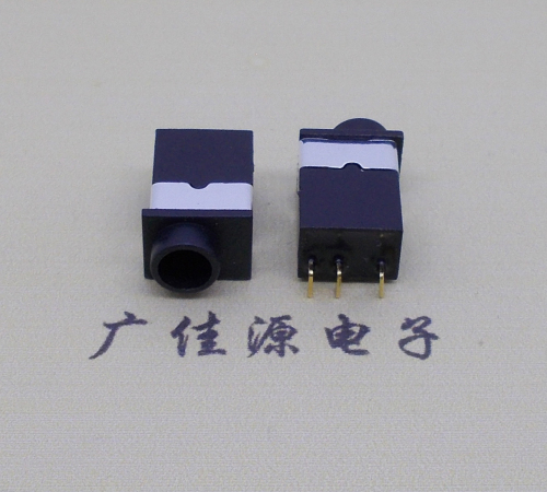 泸州PJ-2030防水耳机插座 铜材质铜针2.5/3.5音频插口